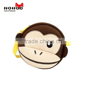 New Arrivals 2016 Kids Cute Cartoon Monkey Felt Shoulder Bags Girls Boys Children Trendy Bags Lovely Waterproof Messenger Bag thumbnail-1