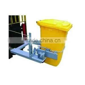 Fork Truck Mounted Trash Can Dumper thumbnail-1
