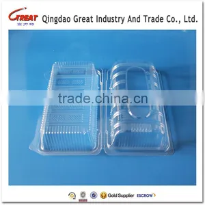 Food Bread Packaging Plastic Cake Box thumbnail-2