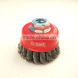 Knotted Cup Brushes, Diameter 80mm or 3 1/5" thumbnail-1