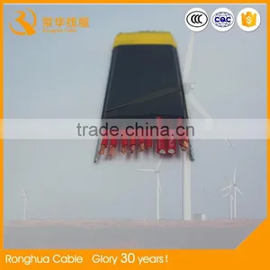 High Quality Flexible Multi-core Copper Conductor Flat Water Proof Control Cable thumbnail-2
