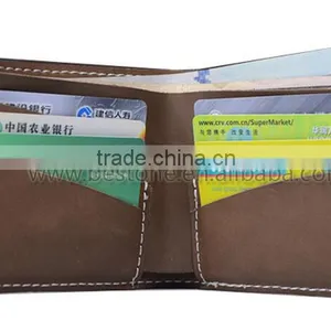 2016 Hot Sale Custom Gift Men Genuine Leather Wallet thumbnail-3