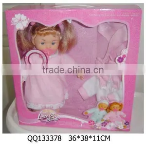 Baby Doll With 4-sound IC-papa,mama,cry Laugh thumbnail-1