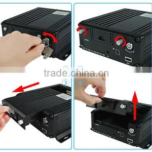 4 Channel Full HD ONVIF 1080P Car DVR thumbnail-3