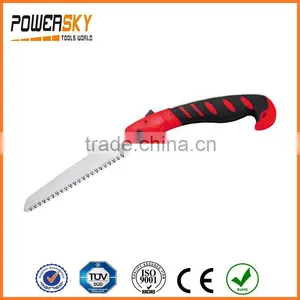 10" 65Mn Folding Saw With Bi-color Plastic Handle thumbnail-1