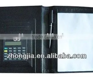 ZJ-N-00032 PU Portfolio With Calculator thumbnail-1