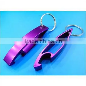 Wholesale Custom Good Quality Metal Beer Opener Key Chain thumbnail-1