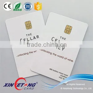 PVC Material SEL4428 4K Bit Chip Contact IC Card for Reader thumbnail-1