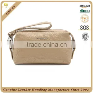 Guangzhou Custom 100% Cowhide Yak Leather Men Clutch Bag Men Leather Wallet OEM Wholesale Leather Clutch Bag for Men thumbnail-5