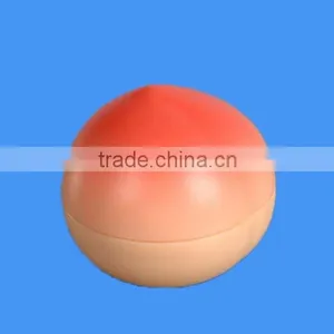 Fruit Shaped Cream Jar , Cute Cosmetic Cream Jars , Peach Jar for Face Cream Hand Cream Packaging thumbnail-1