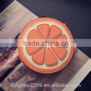 2016 Hot Selling Coin Purse Fruit Shape Coin Purse Girl Cute Wallet With Chain thumbnail-2