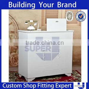 New White Clothes Shop Step Counters Top Display Case for Shoes thumbnail-3