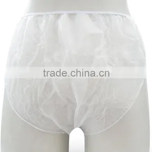 Nonwoven Fabric Underwear Women PP Nonwoven Women Panties Disposable Nonwoven Sexy Lady Panties Fashion Underwear Women Brief thumbnail-3