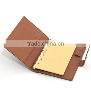 Custom 2017/2016 Embossed Leather Diary, A5 PU Leather Notebook thumbnail-2