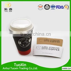 12oz High Quality Flexo Printed Paper Cup Fan Sleeve thumbnail-1