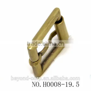 19.5mm Brush Brass Buckle With Roller thumbnail-3