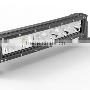 Hottest 12V High Lumen New Curved Single Row LED Bar IP67 60w LED Light Bar For Trucks Curved LED Bar thumbnail-3