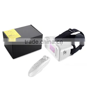 Most Hot VR BOX Virtual Reality Headset Goggles 3D Glasses With Bluetooth Wireless Remote Control,custom Branded thumbnail-6