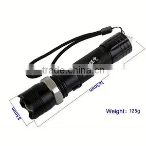 1174 New Multi Function Zoomable Police Torch Led Emergency Torch Linterna Led Quality Choice thumbnail-3