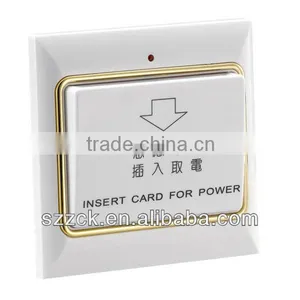 2013 Newest Hotel Room Magnetic Card Inserting Power Switch, Take Power Switch thumbnail-1