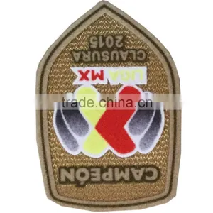 Factory Direct Flocking Sport Brand Patch Iron on Patches for Jackets thumbnail-4