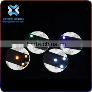 Promotion Gift Fashional Custom UV Black Light Personalize Beer Coaster,led Bottle Sticker thumbnail-4