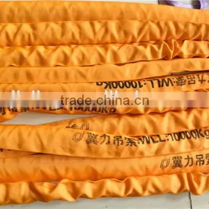 Color Code Lifting Round Webbing Sling 10t thumbnail-3