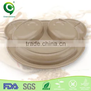 Biodegradable Material Custom Printed Restaurant Hotel Used Dinner Plates thumbnail-4