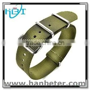 PVD Buckle High Quality Fashion Nato Band Adjustable Custom Watch Band Removable thumbnail-1