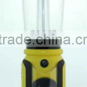 Multi Function Dynamo Flashlight With AM/FM Radio Emergency Siren thumbnail-1