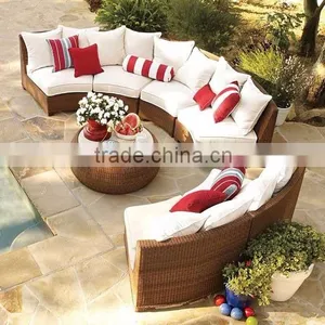 New Wicker Outdoor Furniture Sectional Sofa 2016 thumbnail-1
