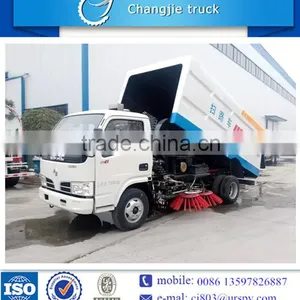 High Performance Dongfeng 4x2 4cbm Road Sweeping Truck thumbnail-1