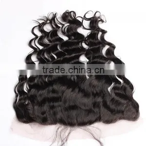no Moq Cheap Free Part Deep Wave Human Hair Lace Frontal Closure in Stock thumbnail-1