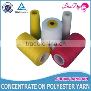 12/4 Spun Polyester Yarn in Plastic Cone thumbnail-6