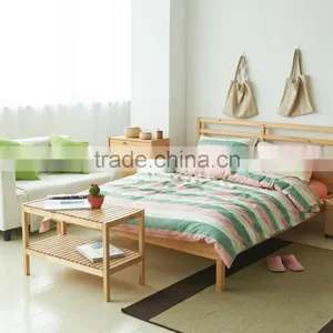 2015 New Stripe Colorful Washed Cotton Bedding Set/ Sheet Set/ Duvet Cover Set thumbnail-1