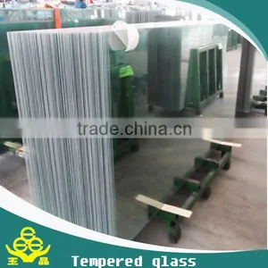 10mm Thickness of Toughened/ Tempered Glass Dining Table thumbnail-1