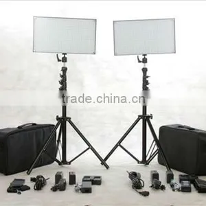 Batteries +1752 LED Video Lights Panel Studio Film Lighting thumbnail-1