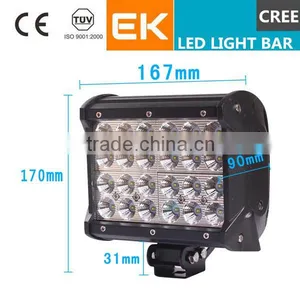 EK 4 Rows 36W/72W/108W/144W/180W/252W/468W LED Light Bar thumbnail-1
