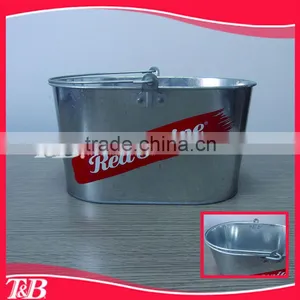 Fashion Oval Metal Bucket thumbnail-1