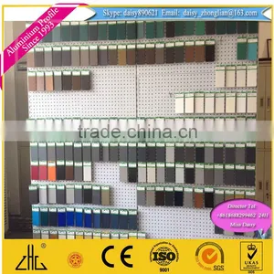 Window & Door, Curtain Wall, Heatsink, LED, Solar Frame, Furniture 6063-T5 Powder Coating Aluminium Profile thumbnail-1