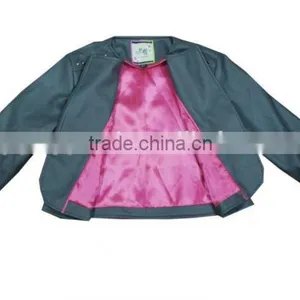 2015 New Fashion Design Girls pu Jacket thumbnail-3