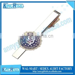 Shiny Tie Clip Two Sides Color Tie Clip Business Occasion Tie Clip thumbnail-2