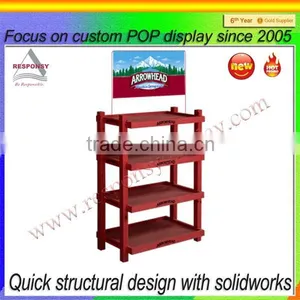 High Quality Solid Wood Medical Equipments Display Racks thumbnail-1