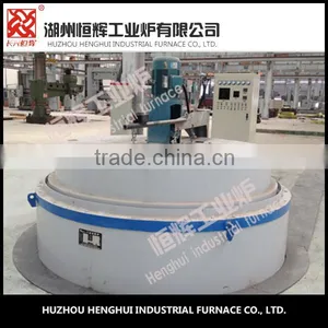 ISO9001 75KW Motor Rotor Heat Furnace With Hydraulic Rises Cover thumbnail-1