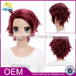 Quality Wig Red Short Cosply Axis Powers Hetalia Roderich Edelstein Wig thumbnail-1