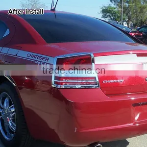 Factory Made Fast Delivery Fit the Original Car Chrome Tail Lamp Cover for 2005-2008 Dodge Charger thumbnail-4