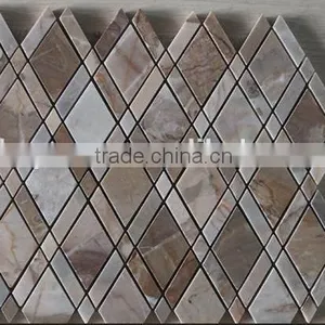 Wholesale Rhombus Mosaic Floor Tile thumbnail-2