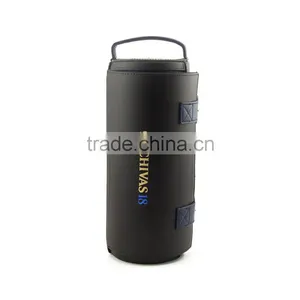 Chivas Cylindrical Leather Wine Bag Carrier thumbnail-1