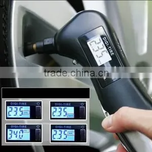 Multi-Function Auto Emergency Tool / Digital Tire Gauge / Tyre Pressure Gauge thumbnail-3