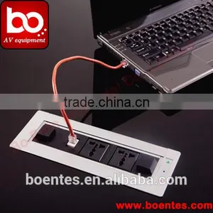 Motorized Cable Cubby/Electric Desktop Socket/Automatic Tabletop Socket thumbnail-4